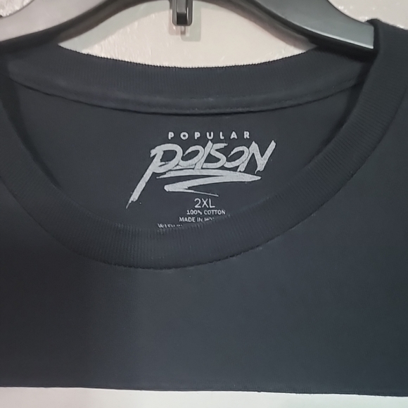 Popular Poison King Life short sleeve t-shirt 3XL BLACK - Picture 2 of 5